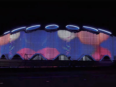 โครงการแสงสว่างของศูนย์กีฬาโอลิมปิคใน Anshun กุ้ยโจว